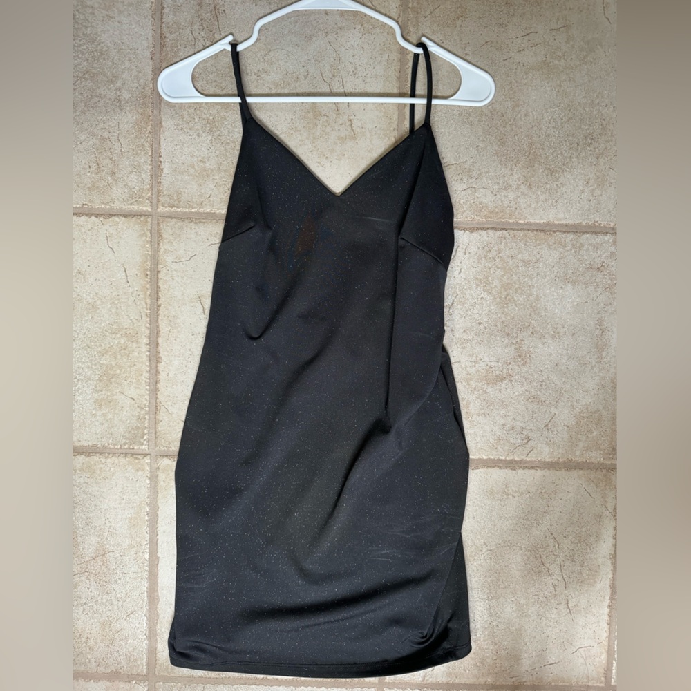 NWT Windsor Sparkly Black Mini Dress